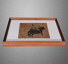 德阳市书画装裱配框服务案例